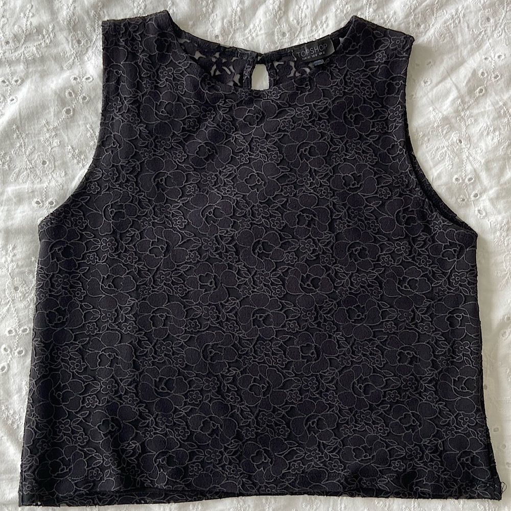 Topshop Sleeveless Top (Size US 8)